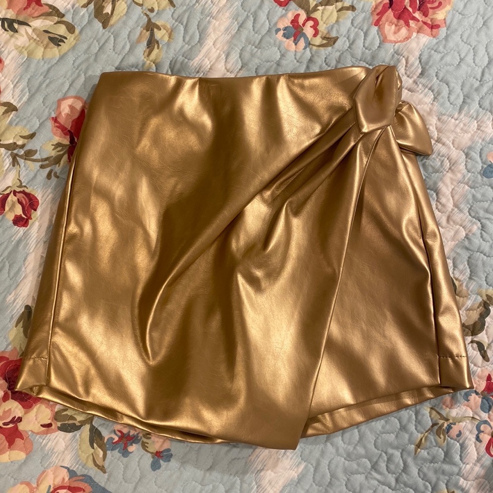 Gold shorts